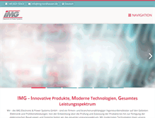 Tablet Screenshot of img-nordhausen.de